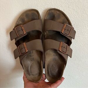 Birkenstock Arizona Tan Birkoflor Sandals Size U.S L 10–10.5 or U.S. M 8–8.5